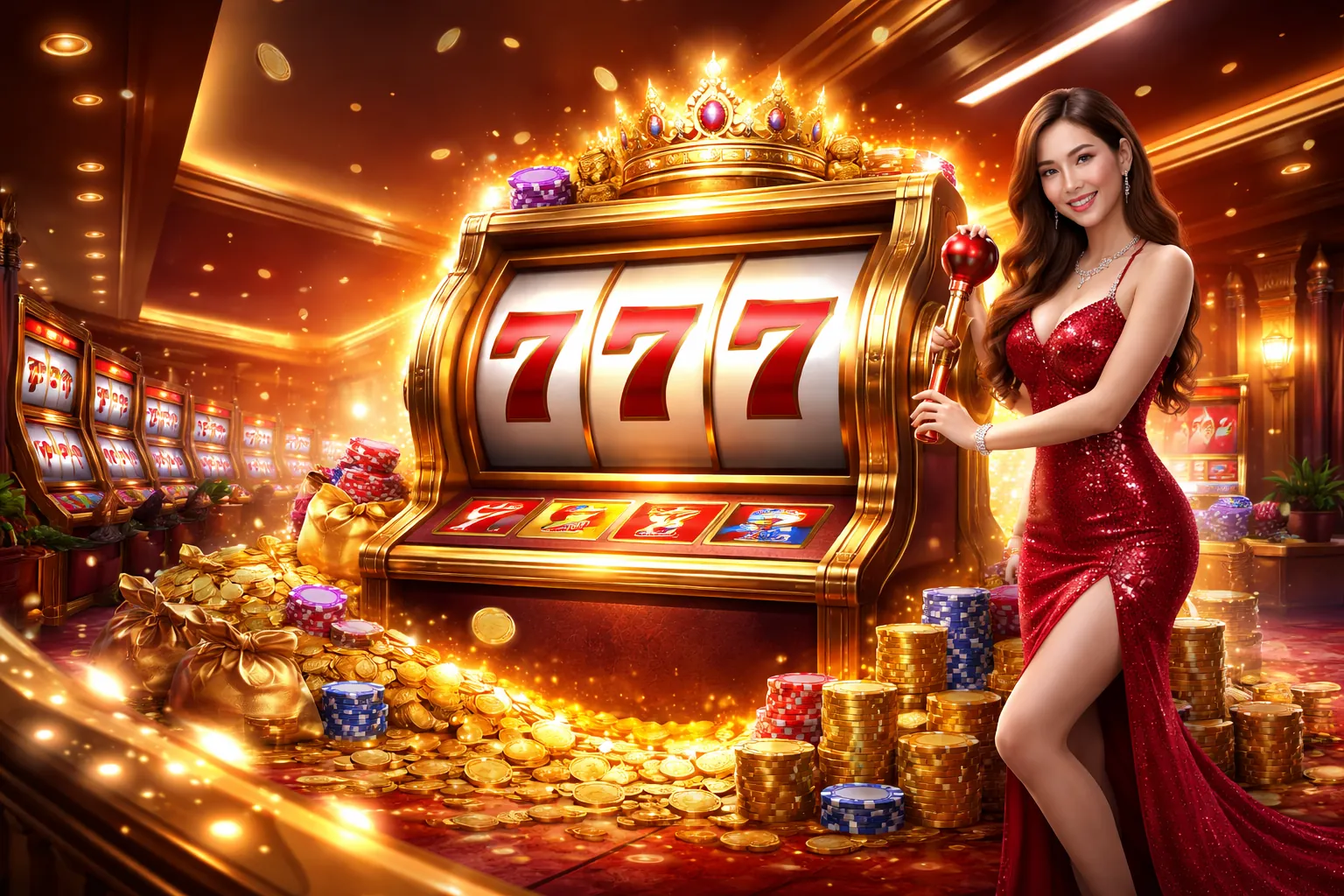 Hình ảnh chính của trò chơi Nổ Hũ 777king99 Bắn Cá với jackpot lớn và tiền vàng